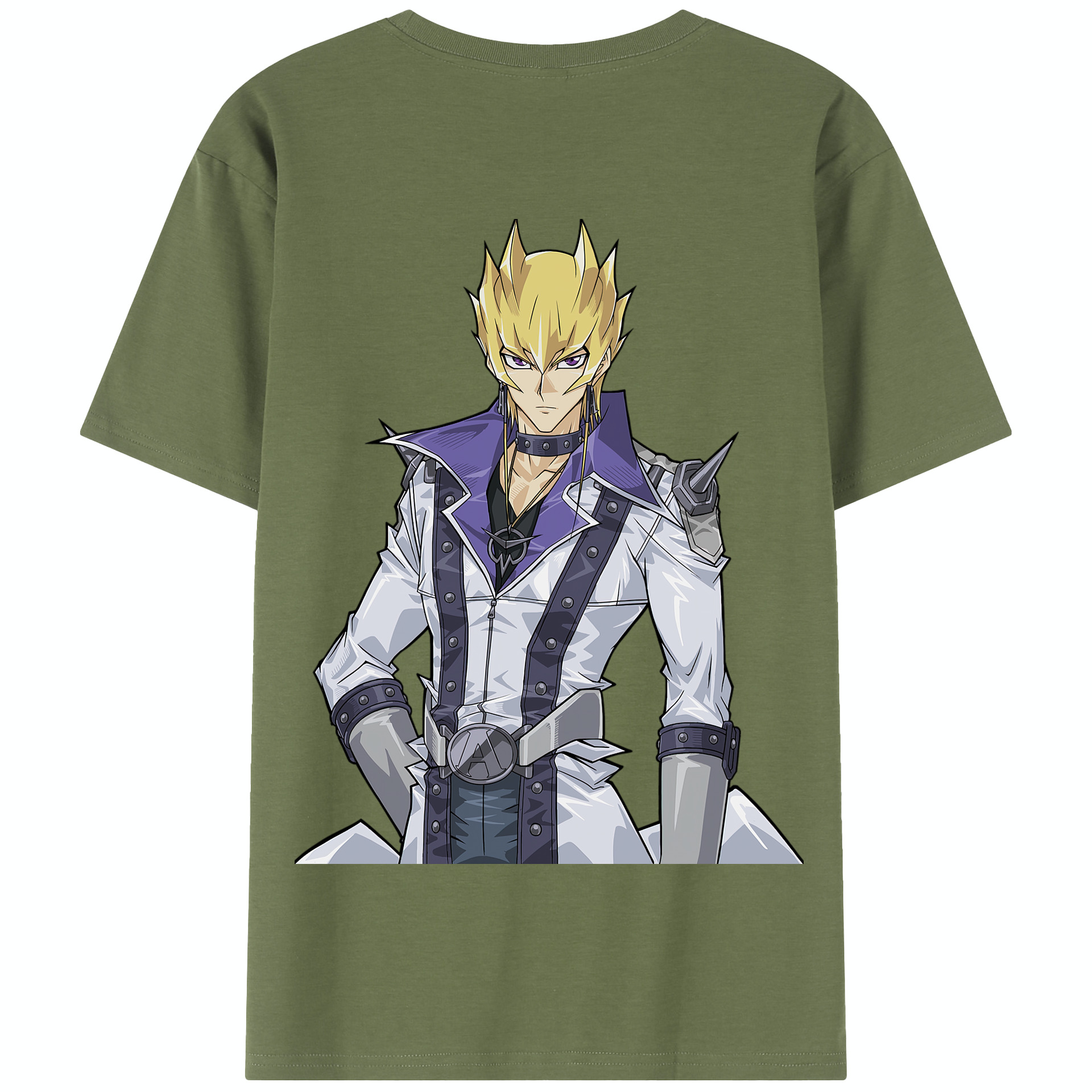 （画像用） 遊☆戯☆王 Yu-Gi-Oh! 綿100％半袖Tシャツ（背面プリント）